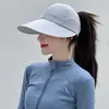 2026 Novo Chapéu de Sol com Aba Larga Proteção Solar Feminino Boné de Beisebol Outdoor Masculino Chapéu de Sol Respirável com Top Vazado Bico de Pato
