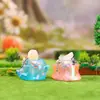 Creativo Más Vendido Colorido Fantasma DIY Energía Caja Sorpresa Piedra Difusora de Cristal Adorno de Aromaterapia de Escritorio Regalo Venta al por Mayor