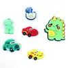 Nuevo Pegatina de Goma Suave de PVC de Dibujos Animados Dinosaurio Imán para Refrigerador de Coche Agujero Hebilla de Zapato Funda de Teléfono Adorno DIY Accesorios