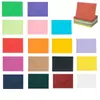 Venta Caliente Transfronteriza Estilo Europeo Sobres de Colores Estilo Occidental Color Sólido Lisos Pequeños Sobres Tarjeta de Invitación Tarjeta de Felicitación Sobres En Stock Venta al por Mayor