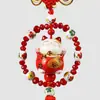 Gato de la suerte para coche, colgante de bendición, accesorios de marca, adornos colgantes para espejo retrovisor de coche, coche para mujer, seguro, regalo para coche