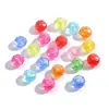 Rueda de Cuentas de Cristal de Imitación Acrílica Cuentas Planas Cuentas para Cuerda Hechas a Mano para Bricolaje Cuentas Sueltas Materiales para Hacer Joyería Pulseras Collares