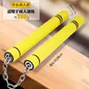 Nunchaku para adultos y niños, palo de entrenamiento para principiantes, juguete de artes marciales nunchaku de acero inoxidable con esponja