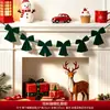 Decorações de Festival de Natal e Ano Novo Ponteira de Árvore de Natal Arranjo de Cena de Natal Laço Vermelho Adereços de Fotografia