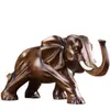 Adornos de Elefante Chino para el Hogar Sala de Estar Gabinete de Vino Gabinete de TV Decoraciones Adornos Artesanías de Resina Regalos de Inauguración