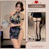 Sexy Desejo Puro Lingerie Sexy Uniforme Cos Tentação Sedução Diversão Qqny Desejo Puro Cheongsam Terno de Veludo Grátis
