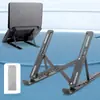 Suporte Dobrável e Ajustável em Altura para Laptop, Suporte de Resfriamento para Desktop para Notebook e Monitor