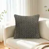 Fronha de Veludo Cotelê Amazon com Padrão de Bolhas de Natal, Simples e Macia, Dupla Face, para Capa de Almofada de Sofá de Sala de Estar