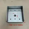 Cantoneiras de Instalação Rápida para Varanda de Sol, Conectores de Tubo Quadrado em Liga de Alumínio, Juntas de Aço Inoxidável para Toldo Fixo, Tipo Universal Espessado