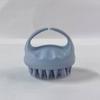 Cepillo de Silicona para Champú Masaje Limpieza Cuero Cabelludo Cabeza Cepillo Multifuncional Cepillo Exfoliante Cabezal de Presión Seco y Húmedo Cepillo