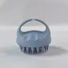El Más Vendido de Amazon Cepillo Redondo Grande de Silicona para Champú Material ABS Cabezal Redondo Desmontable para Masaje Cepillo Masajeador