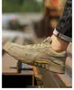 Zapatos de seguridad para trabajo para hombre transfronterizos, zapatillas deportivas transpirables de malla ligera, zapatos casuales versátiles cómodos para hombre, zapatos de trabajo para exteriores