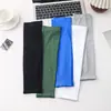 Mangas de Hielo de Seda sin Costuras de Color Sólido, Sueltas y Transpirables, Mangas de Hielo con Protección Solar para Hombres y Mujeres, Protectores de Brazo Deportivos, Protección Solar para Mujer al por Mayor