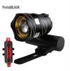 Farol de bicicleta T6 noite andar forte lanterna mountain bike USB farol recarregável acessórios de bicicleta de longo alcance