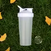 Vaso Mezclador Batido de Proteínas de 400 ml Vaso Agitador Vaso Mezclador de Plástico Vaso de Agua para Deporte Fitness Logo Personalizado