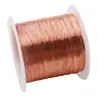Rollo Grande de Cable de Cobre que Conserva el Color para Enhebrar Cuentas DIY, Manualidades Hechas a Mano, Alambre Envolvente, Tejido de Joyería y Modelado