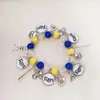 Pulseras de Equipo MLB Texas Florida Astros Rangers Marlins Warriors Pulseras de Cuentas para Fans