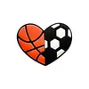 Decoración para el Mundial DIY Charms de Zapatos Deportivos de Fútbol Parches de Goma Suave de PVC Accesorios para Zapatos de Jardín