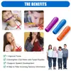 Cubiertas de Punta de Lápiz de Silicona para Nuevo Producto Transfronterizo para Prevenir Morderse los Dedos, Palitos de Silicona para Masticar y Dentición para Autismo y TDAH