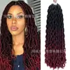 Cabelo Rasta Gypsy Locs Rolo de Cabelo Peruca de Fibra Química Gypsy Trança Suja Africana Galho de Crochê Peruca Europeia e Americana