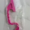 Cepillo de ranura de mano con forma de cisne para ranuras de puertas y ventanas, cepillo limpiador de ranuras para cocina y baño, cepillo para rejillas de ventilación de aire acondicionado