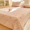 Invierno Leche Terciopelo Cama Sábanas de Cama Pieza Única Engrosado Felpa Cama Sábanas de Cama Tallado Coral Franela Colcha Manta Única Juego de Tres Piezas
