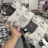 Calcetines de Algodón Puro para Mujer Qianzufang, Calcetines de Media Pantorrilla, Calcetines Deportivos, Calcetines Modernos, Absorbentes de Sudor, Transpirables, Cómodos, Antideslizantes, Estilo Deportivo
