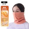 Máscara de Ciclismo Cálida Transfronteriza, Bufanda Multifuncional Versátil para el Cuello, Pañuelo Mágico de Terciopelo Plus para Correr y Montañismo, Toalla Facial para Exteriores