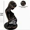 Adornos Transfronterizos, Soporte Conmemorativo de Nacimiento de Bebé, Marco de Fotos para Ecografía de Bebé (Ultrasonido B) para Conmemorar a las Madres Embarazadas