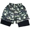 Pantalones Cortos Deportivos de Comercio Exterior Transfronterizos para Hombre Estilo Verano 2026 Doble Capa Falso Dos Piezas Secado Rápido Transpirables Casuales Pantalones Cortos de Baloncesto