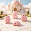 Jardinería de Micro paisajismo Plantas en Maceta Adornos Pequeños Caja de Regalo Envío de Flores Pareja Cerditos Pequeños Accesorios Pequeños DIY Dibujos Animados Transfronterizos Mini Cerditos