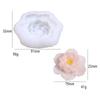 Molde de silicona Guofeng para hornear pudín de flores de hibisco, mousse, pastel, bricolaje, forma de rosa, vela creativa, flor