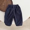Camiseta Base de Algodón Puro Estilo Coreano para Niños Otoño 2026 Nueva Elegante Casual Cuello Redondo Versátil Ropa para Niños