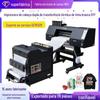 Guangzhou fábrica de transferência térmica máquina de impressão DTF tinta branca hot stamping máquina pet filme offset digital pó espalhando hot stamping impressora