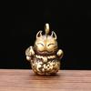 Puesto de Jianghu, modelo de 10 yuanes, colgante pequeño de latón, calabaza de cobre, ábaco de cobre, calabaza de Sutra del Corazón de latón de los 12 Zodíacos