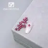Novos Strass de Cinco Pontas para Nail Art com Base Pontiaguda Strass Pequenos de Formato Irregular Strass Empilhados em Forma de Estrela Adesivos de Unha Tridimensionais Decorações com Strass