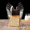Bolsas para Comida Mochi Croissants Pan Tostado Fresco Hecho a Mano Espesado al por Mayor Bolsas de Embalaje de Plástico Transparente 100 Piezas