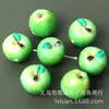 Colgantes Pequeños de Frutas 3D de Resina Lindos Simulados en Varios Diseños (Manzanas, Fresas, Mangos) para Pulseras y Accesorios para Llaveros de Bricolaje