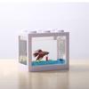 Lámpara LED Creativa de Bloques de Construcción Tanque de Peces Cubo Tailandés Tanque de Peces Mini Lámpara USB Caja de Bolas de Algas Caja de Visualización Ecológica para Mascotas Trepadoras