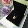 Colar Borboleta de Diamante Estilo Coreano Ins Moda Feminina Versátil Luxo Leve Elegante Socialite Celebridade Cyber Corrente da Clavícula Acessórios para Namorada