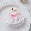 Ropa para Muñeca de 10 cm Vestido Lindo para Muñeca Colgante de Muñeca Mini Vestido de Disfraz Ropa de Muñeca de Algodón
