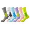 Meias Esportivas para Mulheres, Estilo Primavera e Verão, Cano Longo, para Pular Corda, Fitness, Corrida Profissional, Compressão, Yoga, Suporte para Panturrilha, Tênis, Badminton