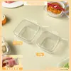 Bandeja para Pasteles de Luna de Piel de Nieve Durian Rey Musang Molde de Horneado de PP Bandeja para Pasteles de Luna de Mediados de Otoño Caja de Embalaje Transparente Comercial