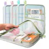 Bolsa de Almacenamiento para Exámenes en Forma de L con Apertura Grande Bolsa de Almacenamiento para Exámenes de Gran Capacidad Bolsa para Tutorías Bolsa de Malla por Materia