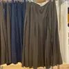 Falda Midi Plisada de Gasa con Lunares y Cintura Elástica para Mujer E488811/487996