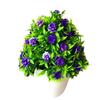 Planta Simulada Flor Falsa Planta em Vaso 43 Peças Plástico Pequena Rosa Planta em Vaso Vendas Diretas da Fábrica Ornamentos de Mesa para Móveis