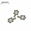 YuenZ Accesorios para joyería DIY Colgante de aleación de tortuga Colgante pequeño de aleación lindo retro D757