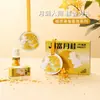 Caja de Regalo de Aromaterapia Luna de Otoño y Osmanthus, Colgante de Aromaterapia Souvenir para Armario, Piedra Difusora de Aroma para Coche