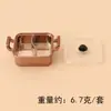 Casa de muñecas casa de muñecas simulación mini binaural olla de pato mandarín miniatura galvanizado pequeña olla caliente juguete de juego de comida modelo