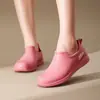 Botas de Lluvia de Caña Corta Nuevas para Mujer Zapatos Impermeables Moda para Adultos Ropa de Exterior Cálidas con Felpa Antideslizantes Ligeras Zapatos de Goma para Cocina